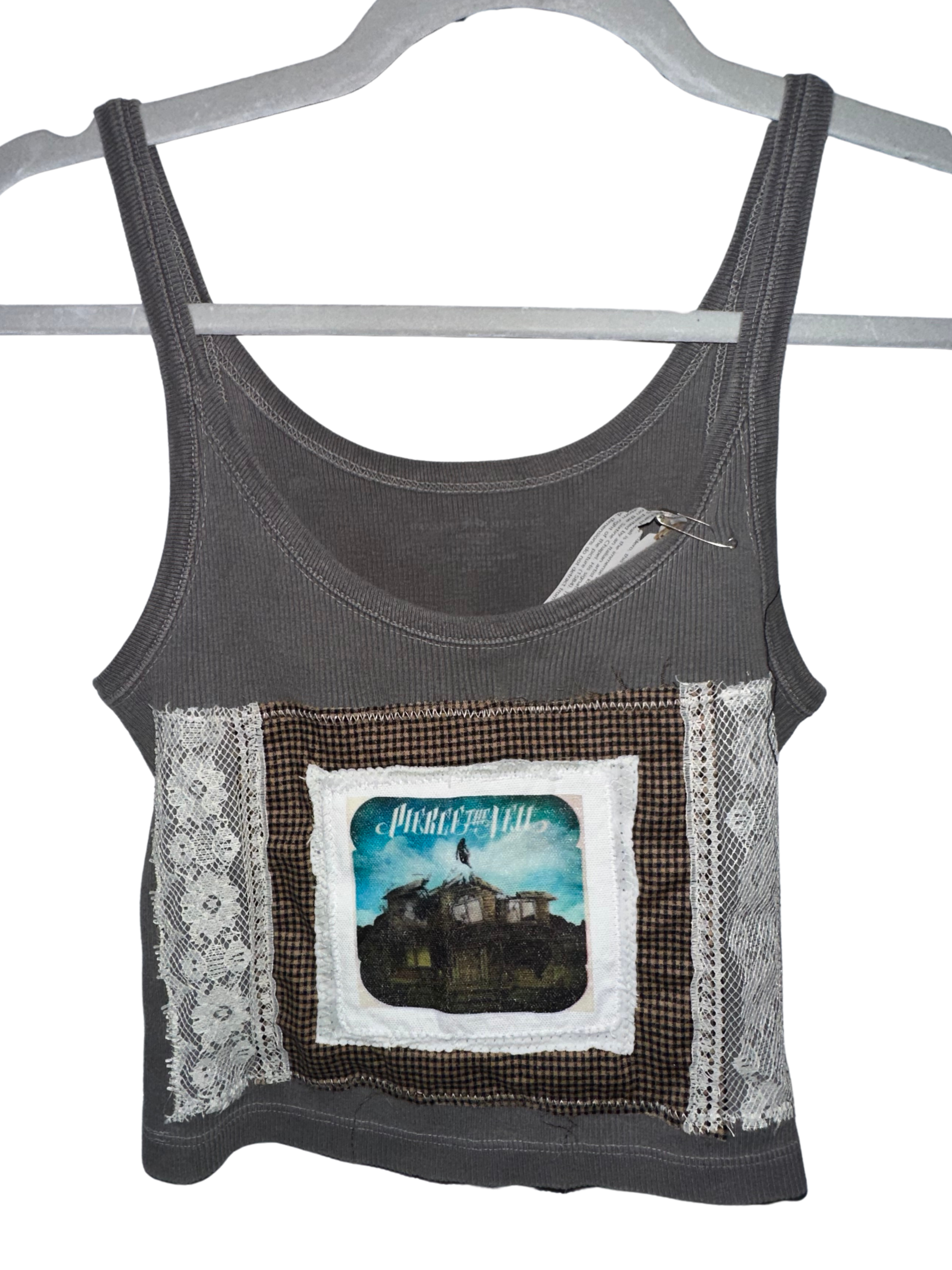 (S) Grey “Pierce The Veil” Tank Top